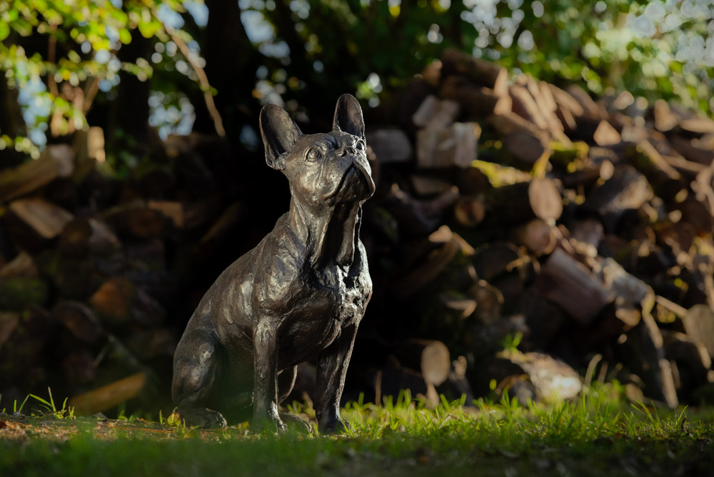 1 'French Bulldog', Bronze Dog, Dog Sculpture, Dog Statue, Bronze Resin Tanya Russell Animal Sculptures-7