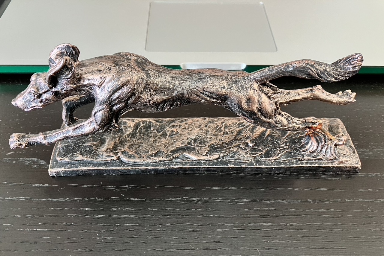 fake bronze sculpture