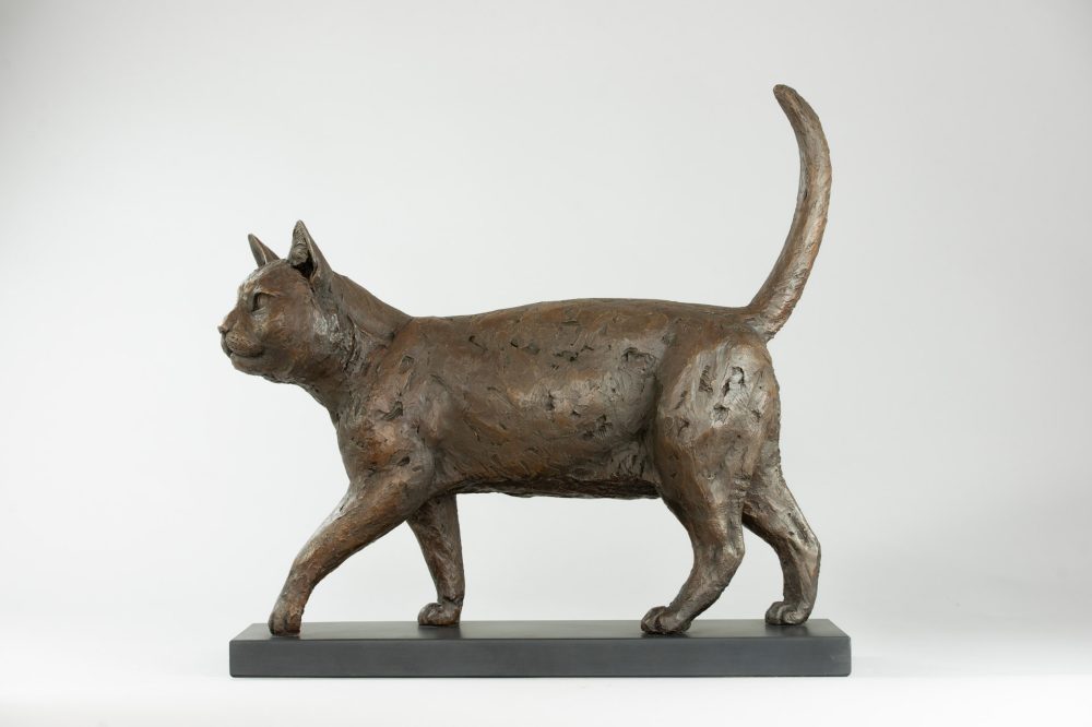 2 'Community Cat ', Bronze Cat, Cat Sculpture, Cat Statue, Bronze Resin, Tanya Russell Animal Sculptures (27 of 15)