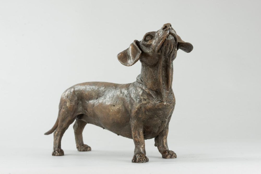 3 'Standing Dachshund', Bronze Dog, Dog Sculpture, Dog Statue, Bronze Resin, Tanya Russell Sculptures (2 of 14)