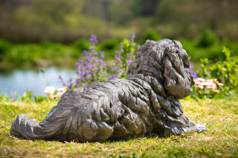 7 'Lying King Charles Cavalier 2', Dog Sculpture, Dog Statue, Bronze Resin, Tanya Russell Animal Sculptures (9 of 20)