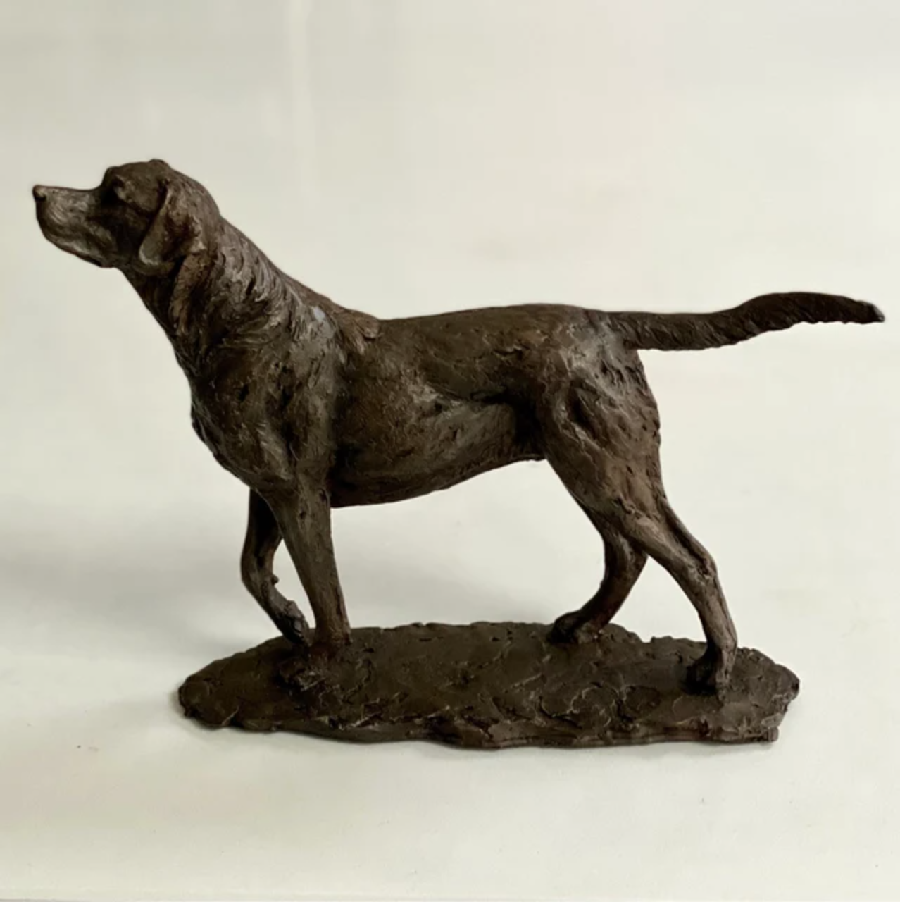 bronze cat statue
