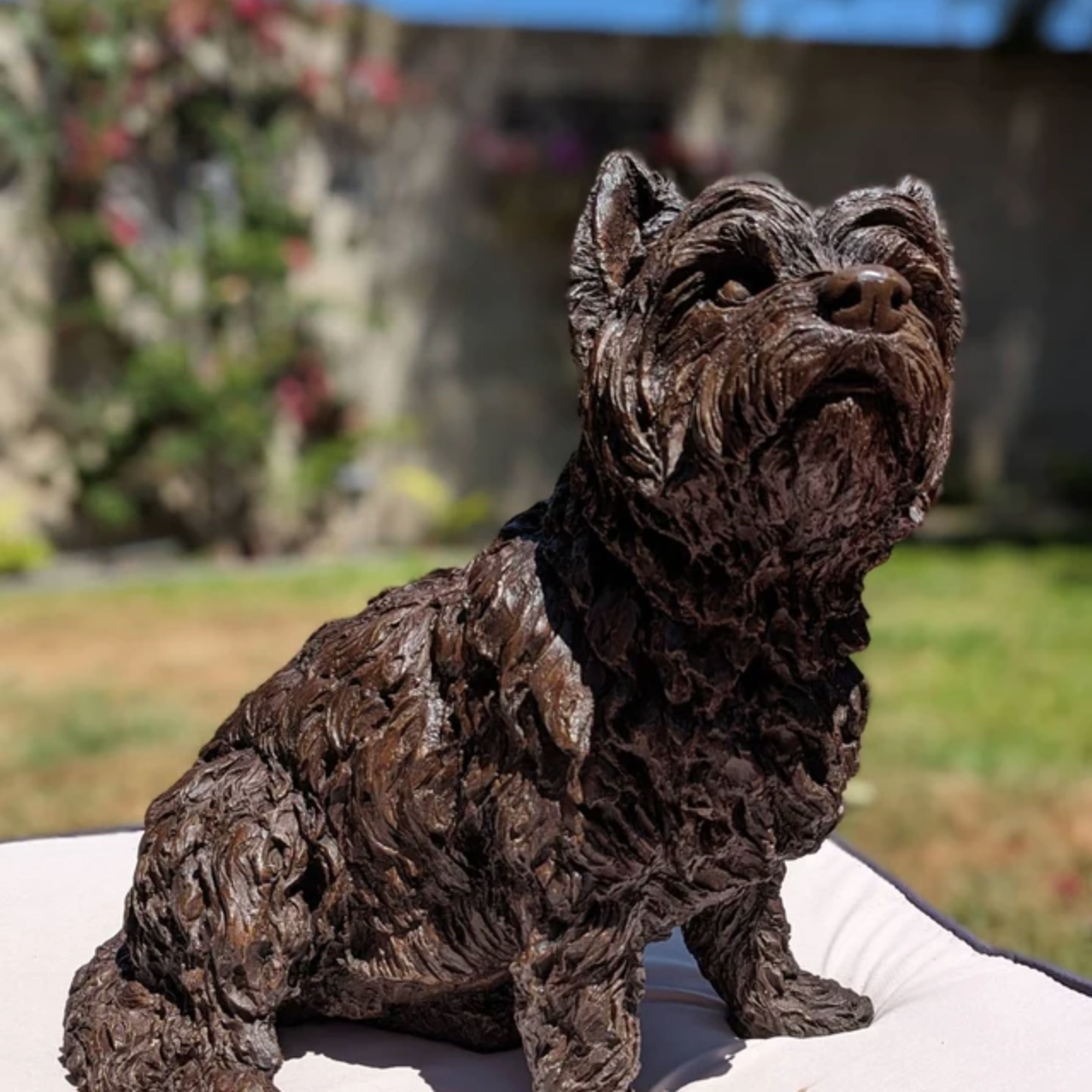 saluki statue