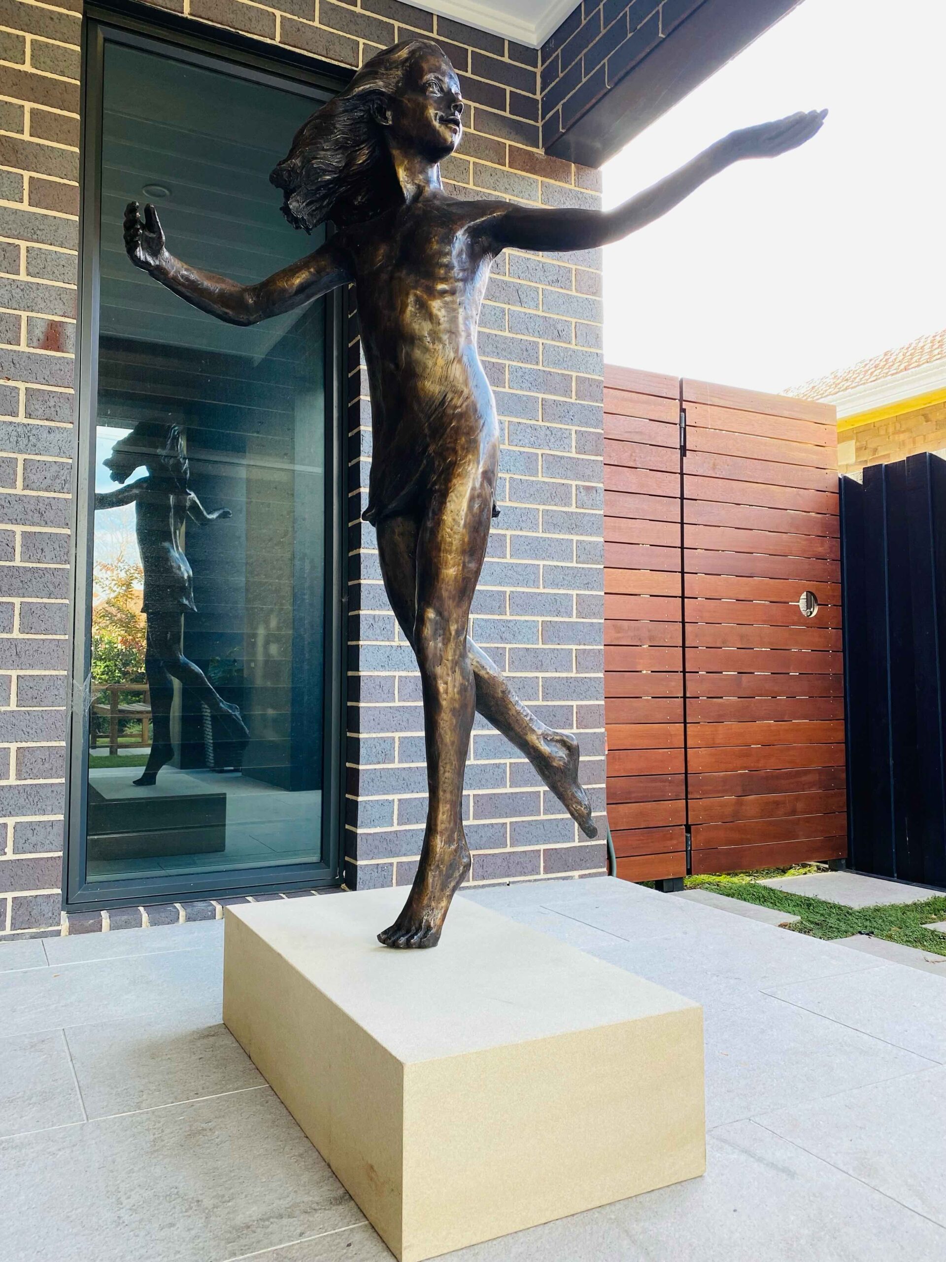 Leaping Spaniel by Tanya Russell, ARBS